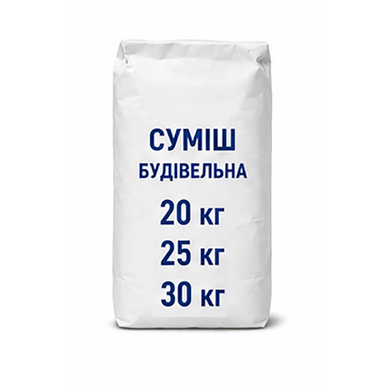 Ц.1.ШТ4 Суміш цементна для декоративного штукатурення для зовнішніх та внутрішніх робіт